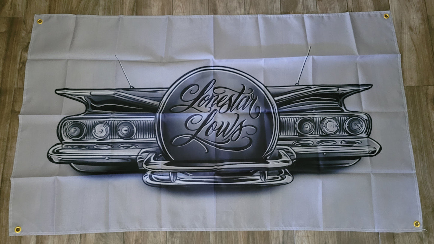 Impala Rear End Logo Design Banner 3' x 5'
