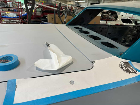 1963/1964 REAR ANTENNA TEMPLATE DUAL ANTENNA