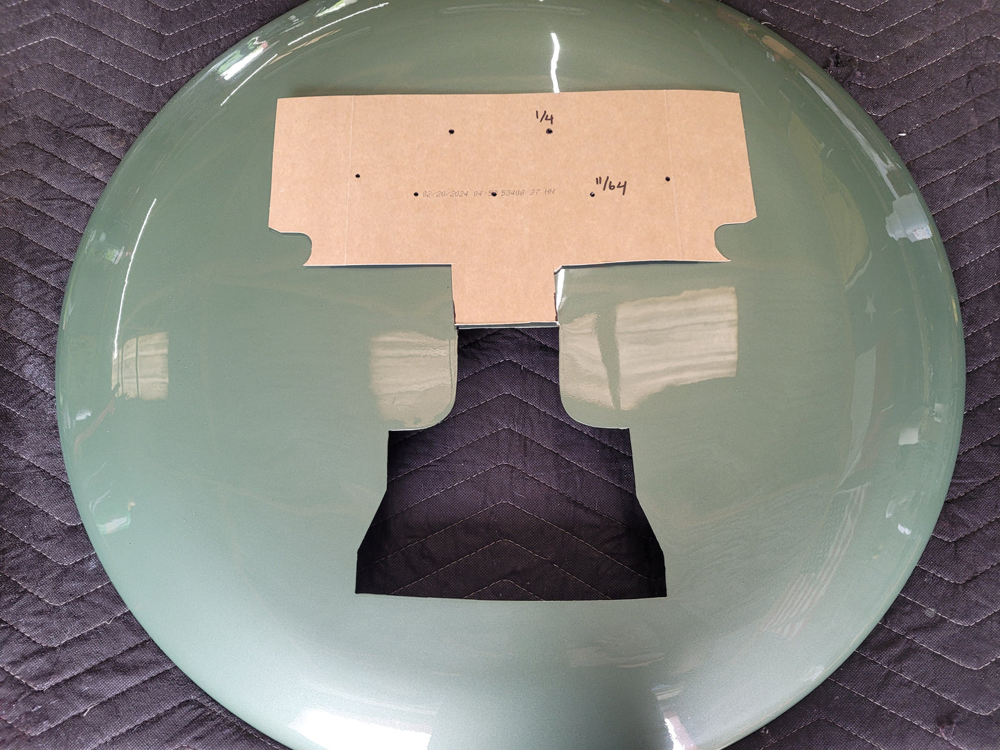 1959 - 1960 Continental Kit Emblem Template