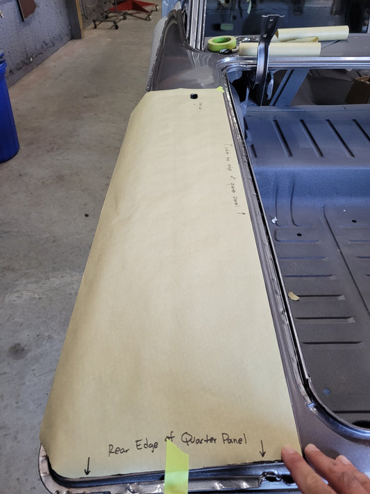 1959 Chevrolet Impala Dual Antenna Template