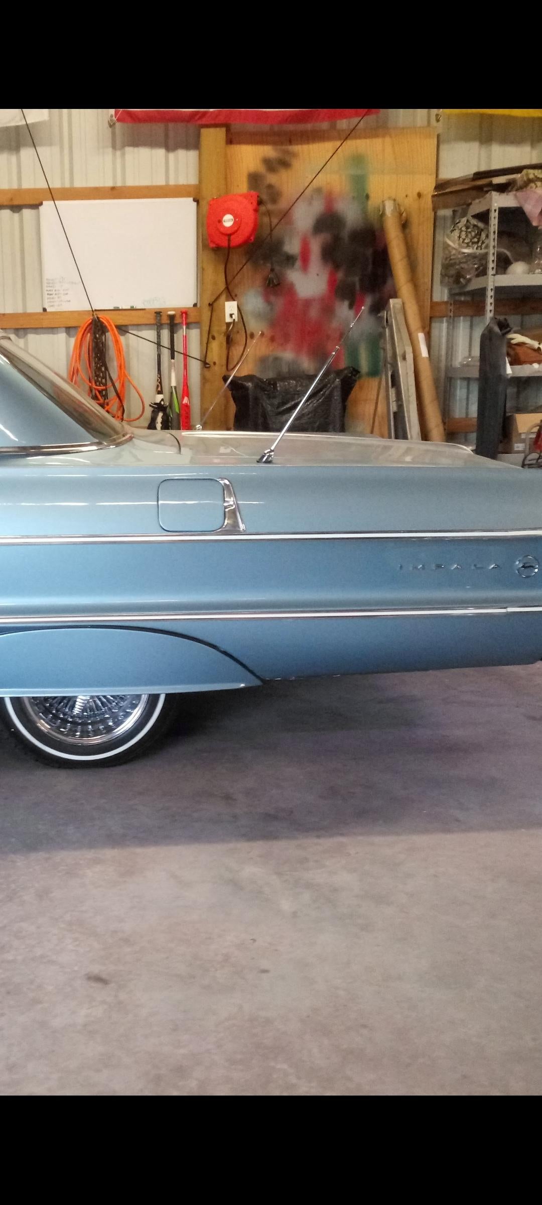 1963/1964 REAR ANTENNA TEMPLATE DUAL ANTENNA