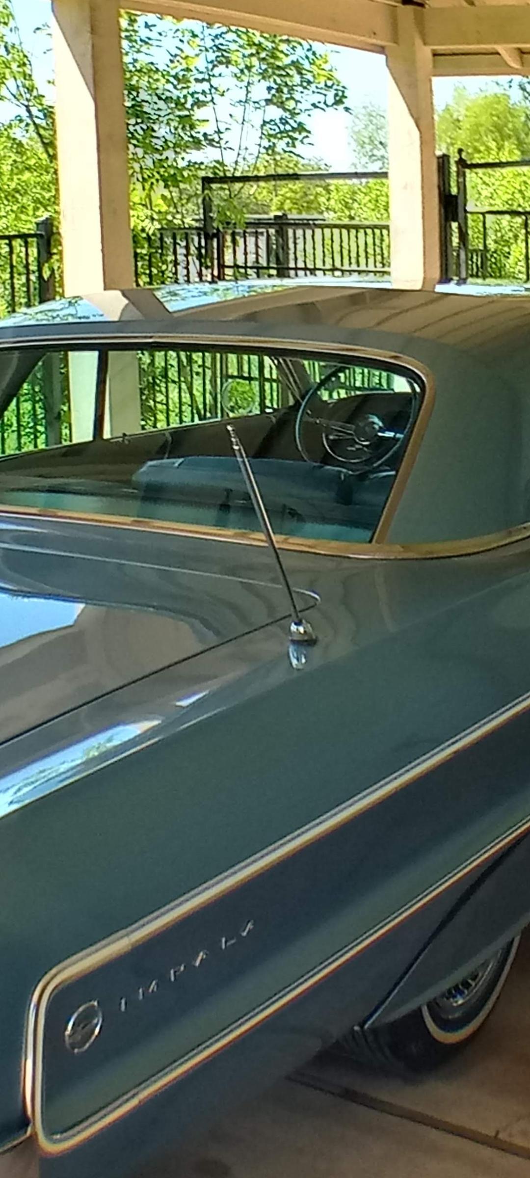 1963/1964 REAR ANTENNA TEMPLATE DUAL ANTENNA