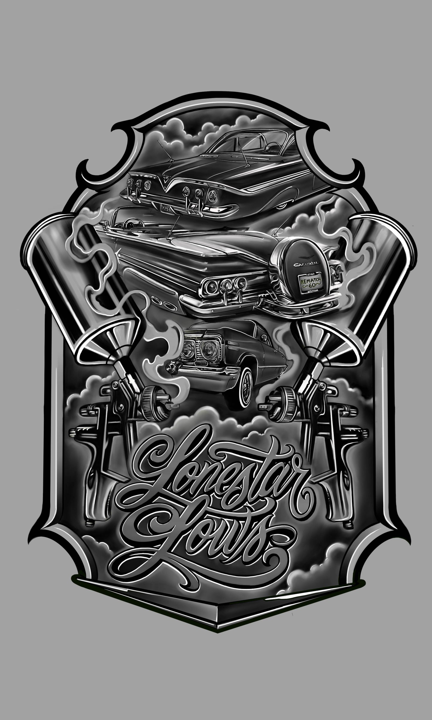 Impala Logo Design Banner 3' x 5'
