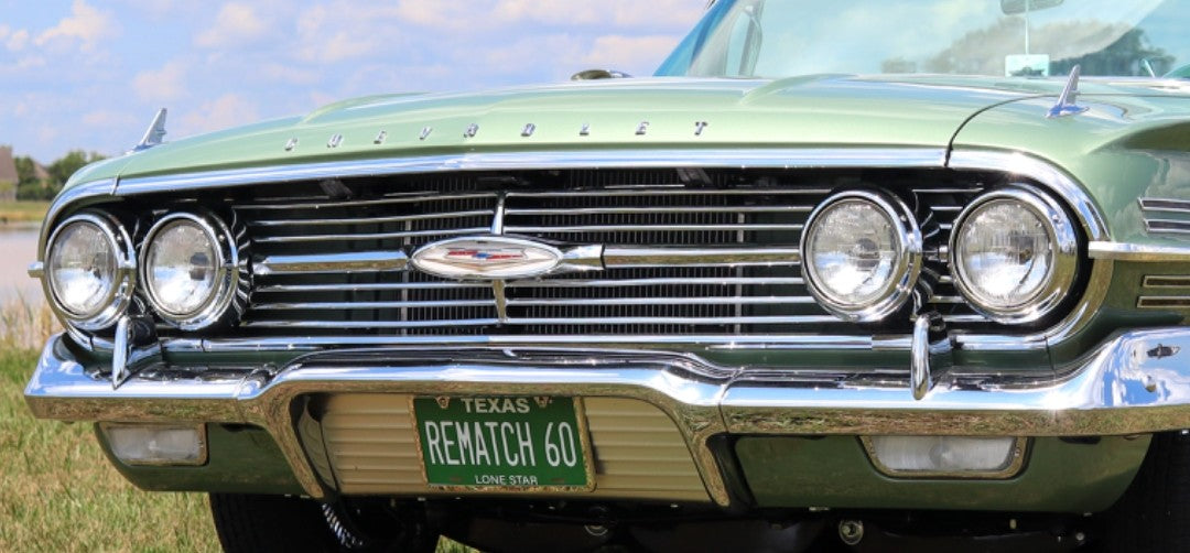 1960 Front & Rear Bumper Guard Installation Template