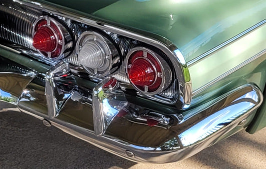 1960 Front & Rear Bumper Guard Installation Template