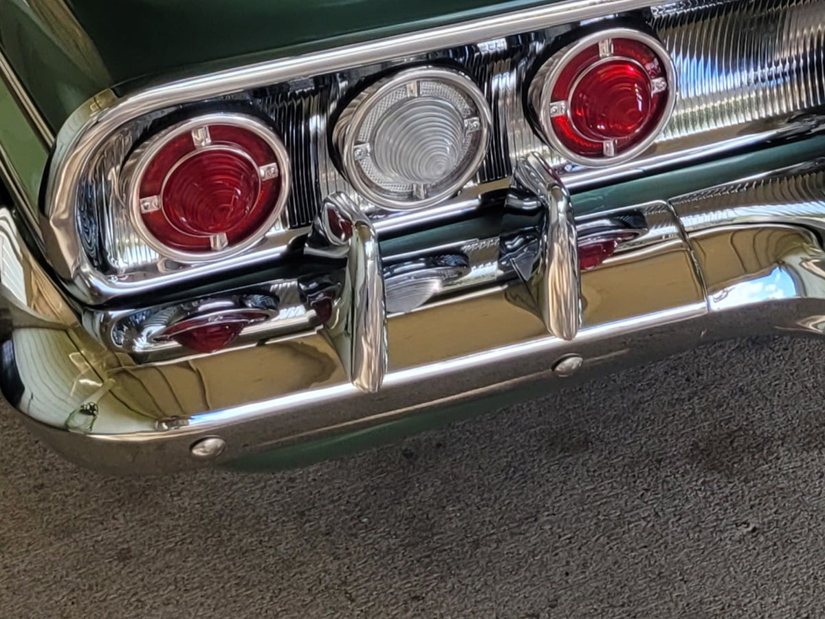 1960 Front & Rear Bumper Guard Installation Template