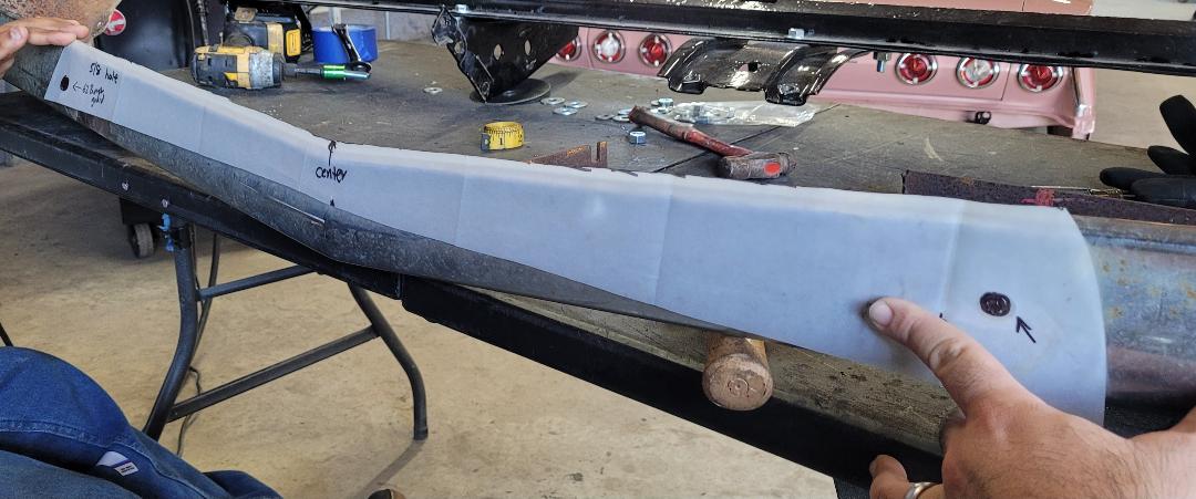 1962 IMPALA BELAIR BISCAYNE GRILL GUARD TEMPLATE