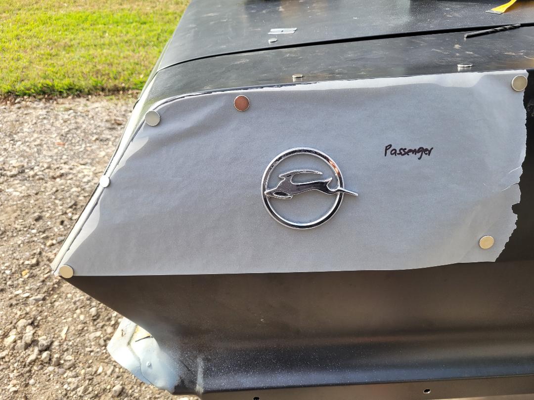 1963 Impala Quarter Emblem Template